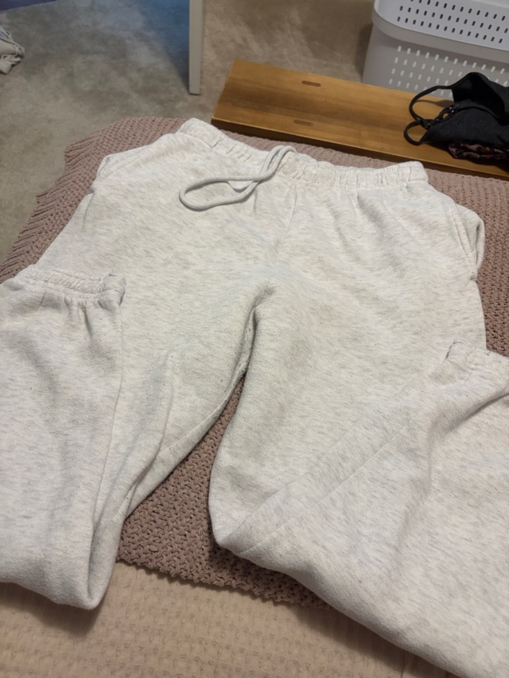 Cozy Women's Light Gray Sweat Joggers — Everyday Comfort